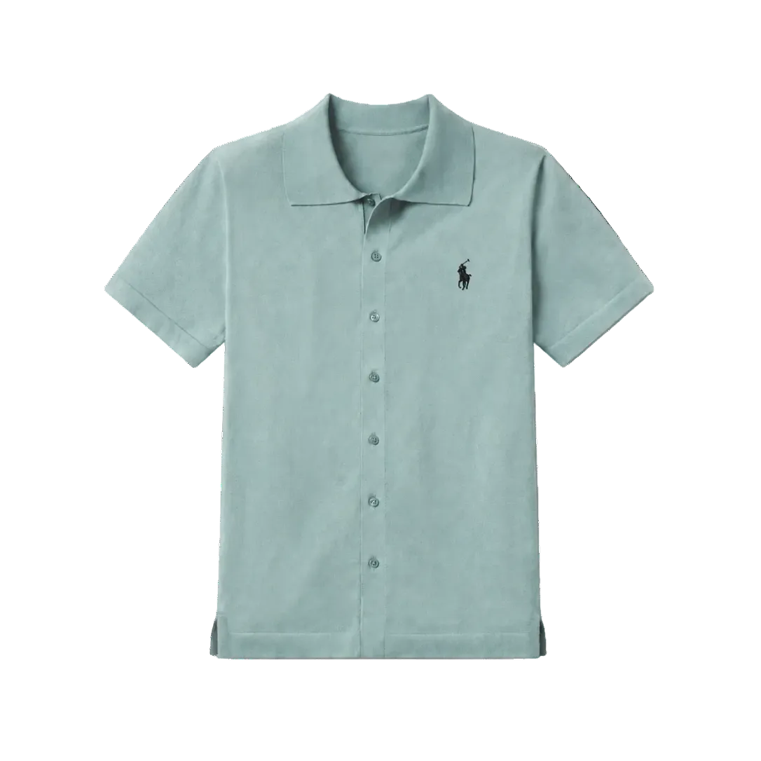 RL Riviera Tricot Button Up