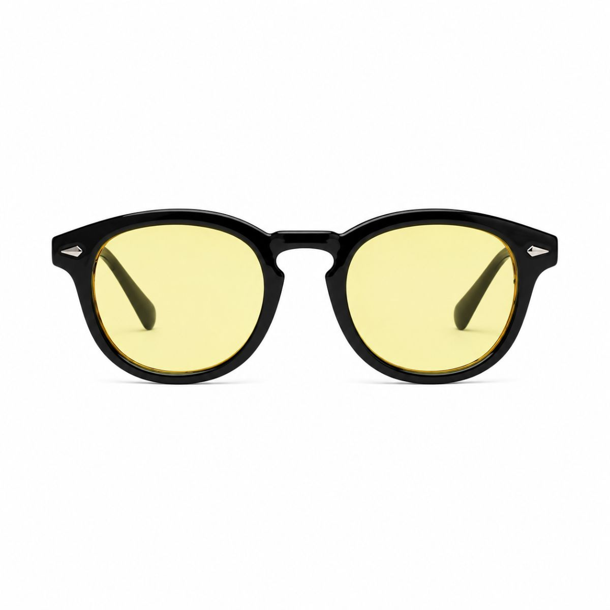 Beaumont Black Acetate Sunglasses