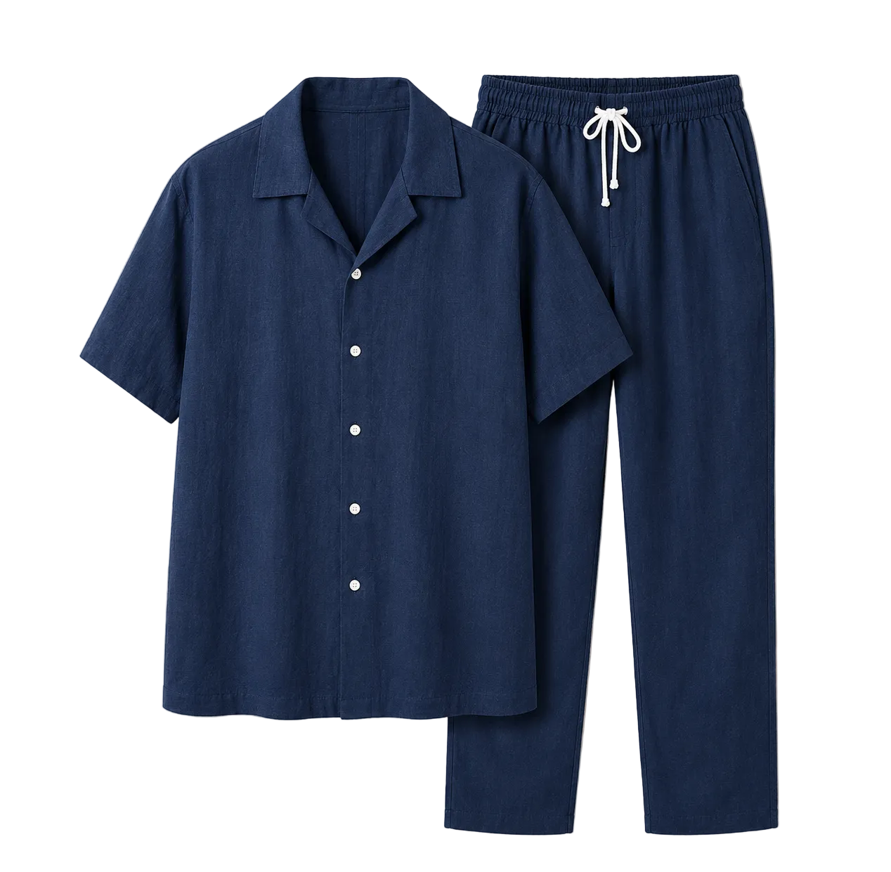 Linen Set Shirt + Trousers