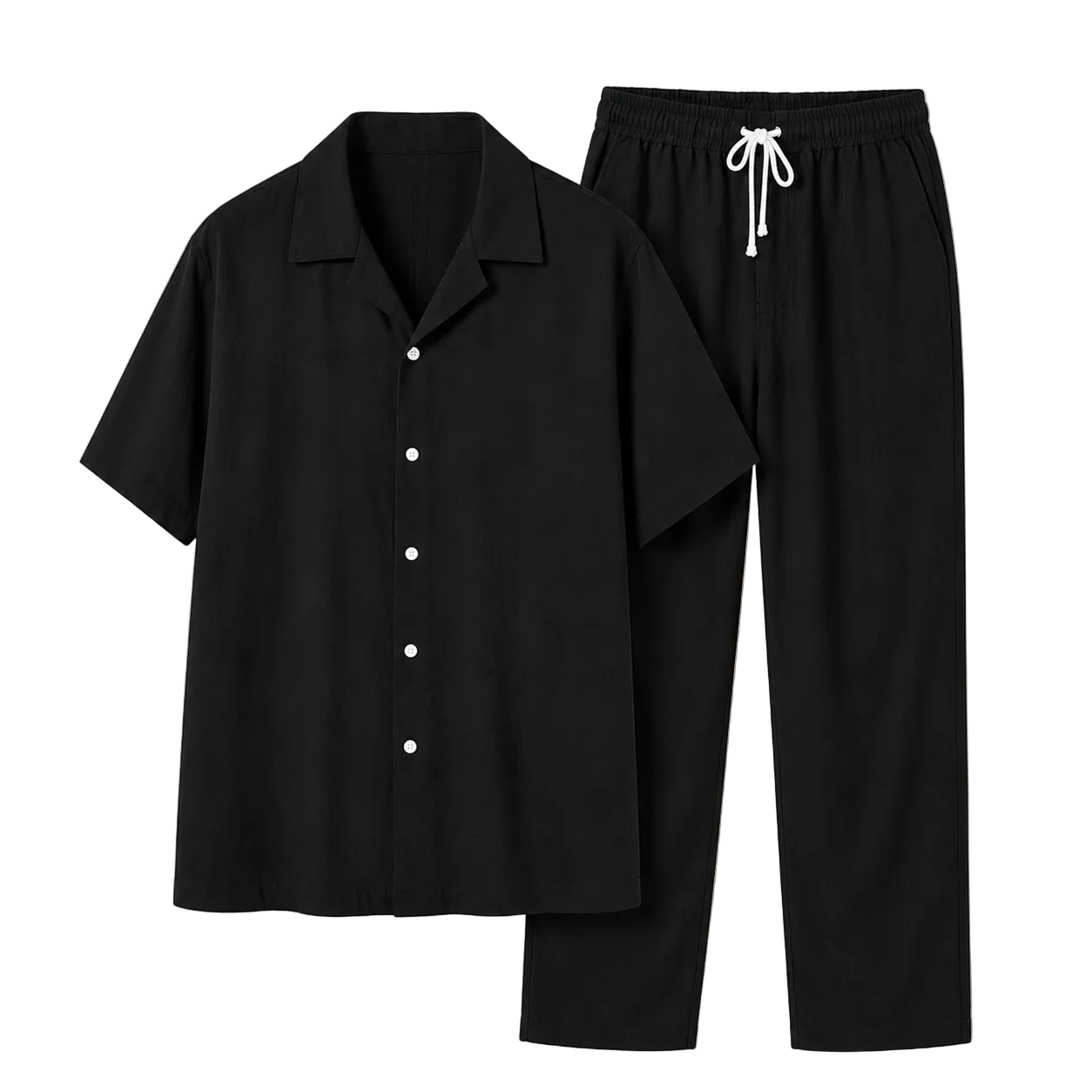 Linen Set Shirt + Trousers
