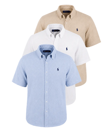 The Riviera Shirt Trio – 3-Shirt Pack