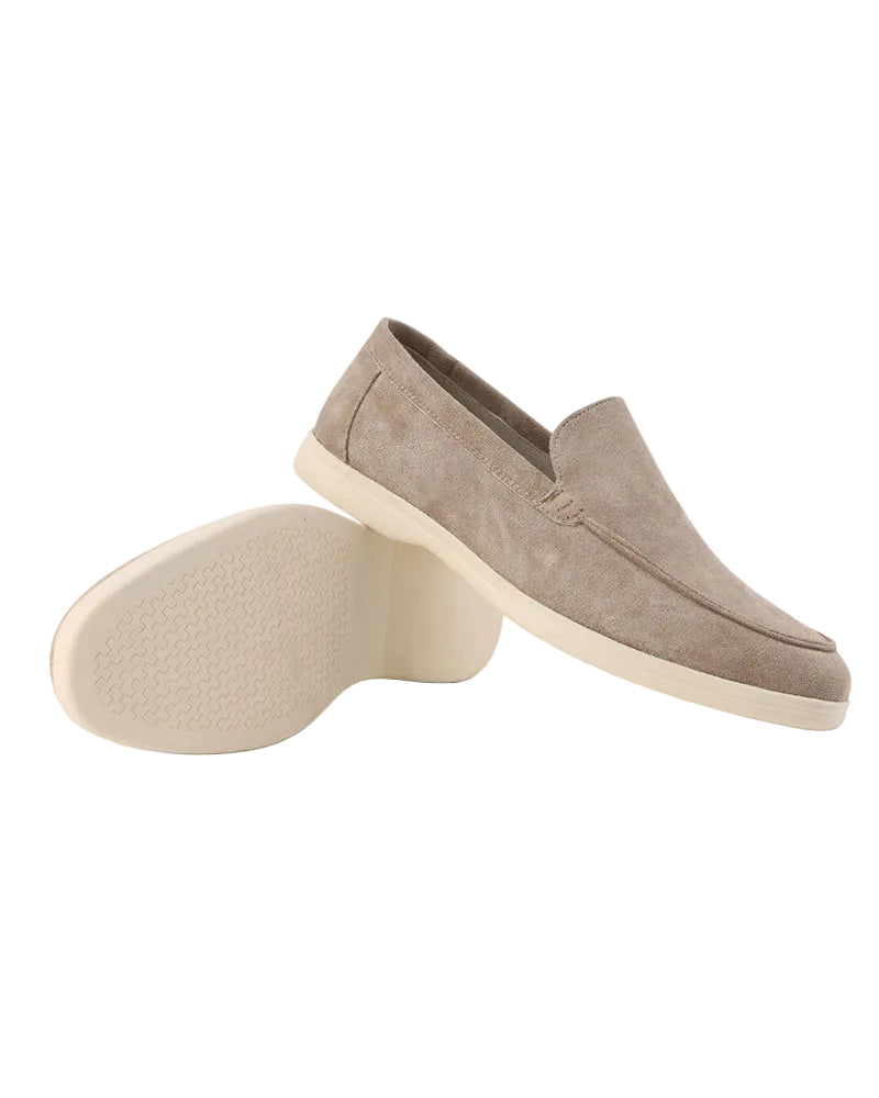 Suede Loafers